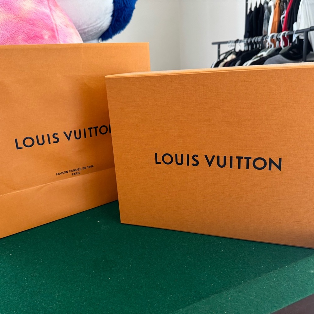 Louis Vuitton Orange Gift Box